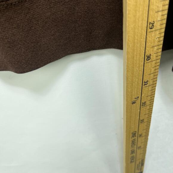 Vintage Carhartt Sun Faded Brown Hoodie XL Travis - Picture 9 of 9